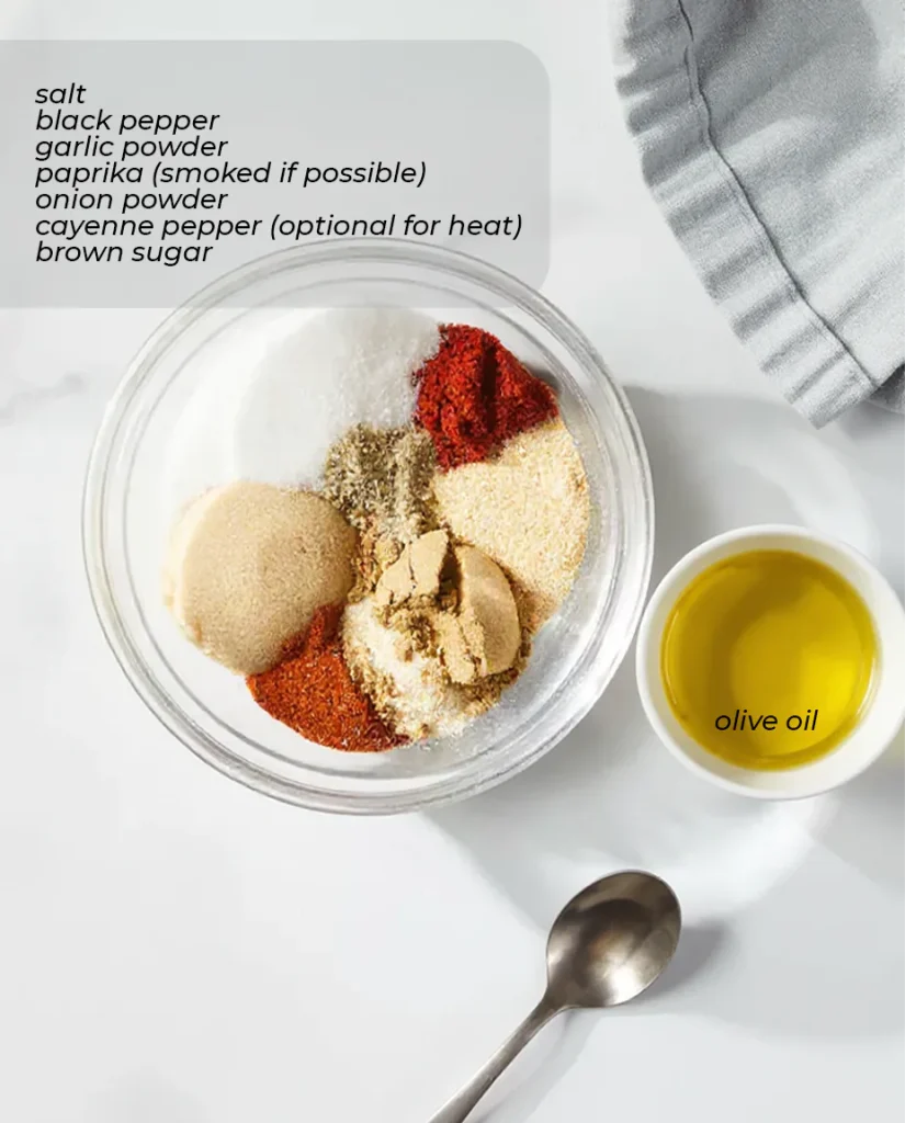 Air Fryer Ribs ingredients