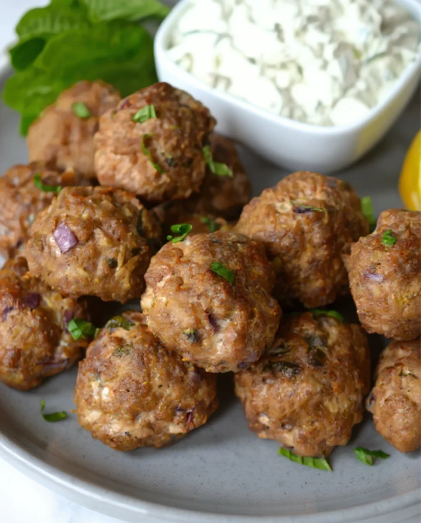 Greek Lamb Meatballs