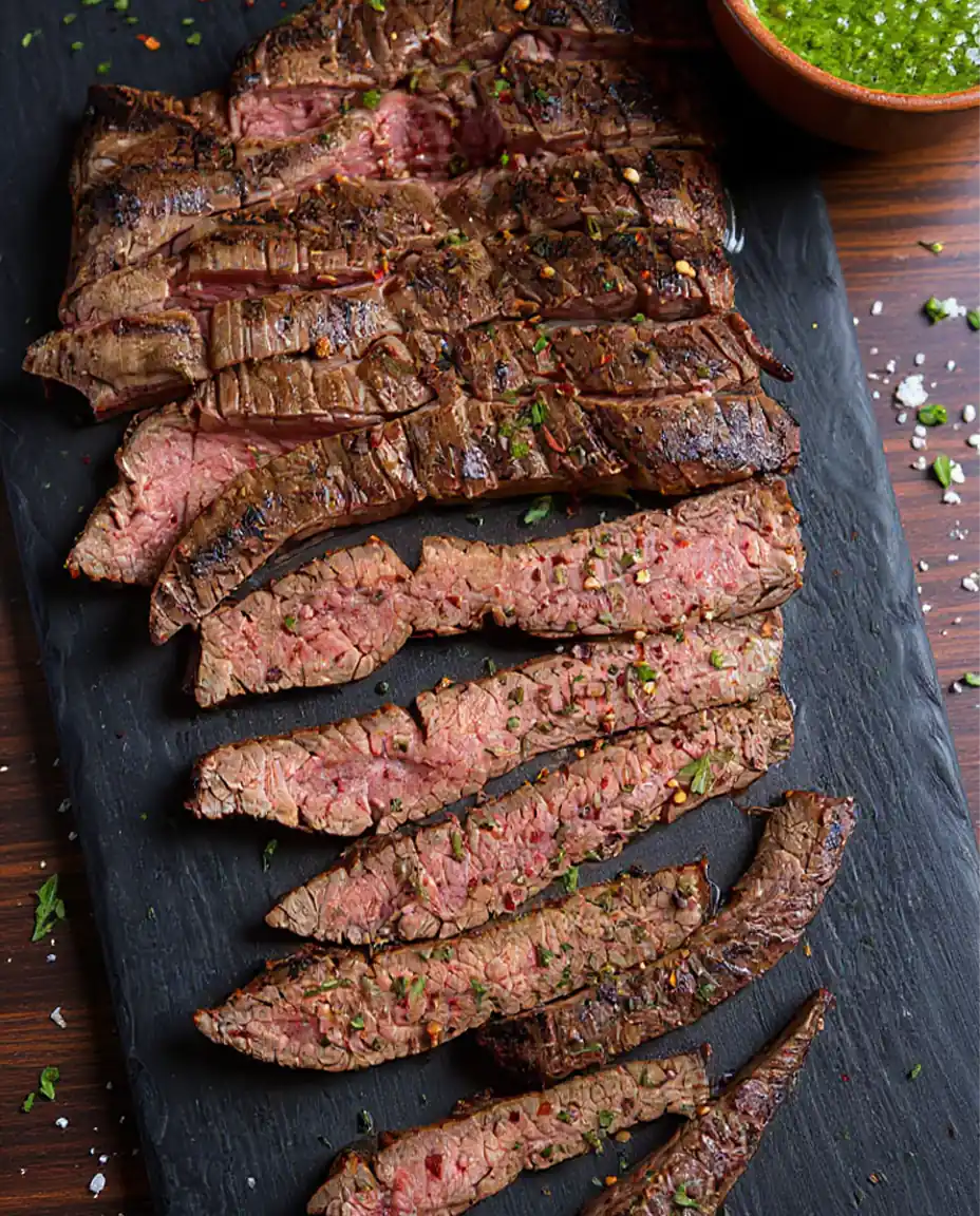 Grill Flank Steak with Overnight Marinade