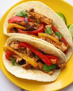 Grilled Chicken Fajitas