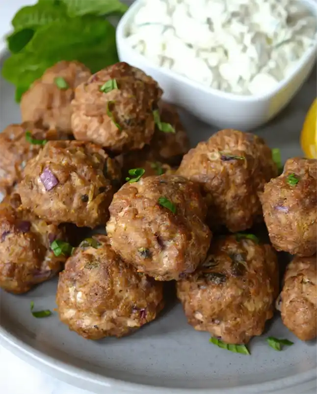 Greek Lamb Meatballs
