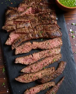 Grill Flank Steak with Overnight Marinade