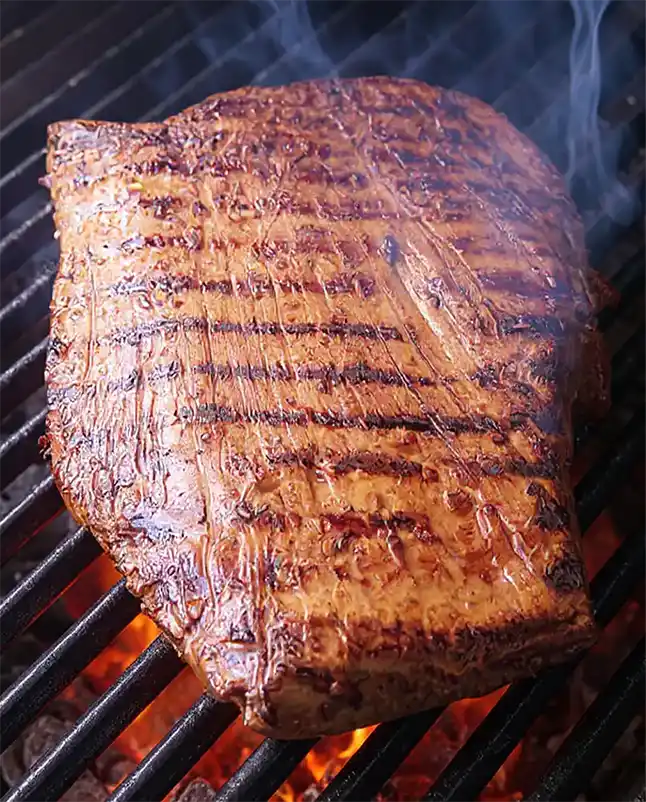 Grill Flank Steak with Overnight Marinade grilling