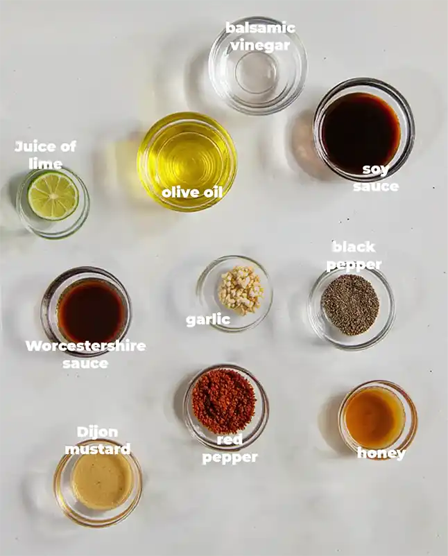 Grill Flank Steak with Overnight Marinade ingridients