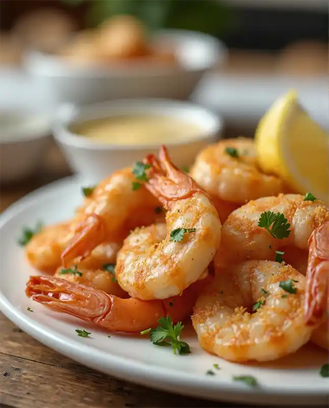air-fryer-shrimp-recipes-serving