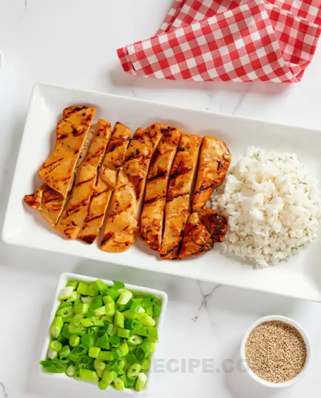 Grilled Teriyaki Chicken serv