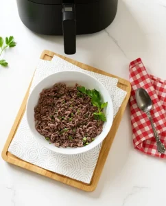 ground beef in air fryer