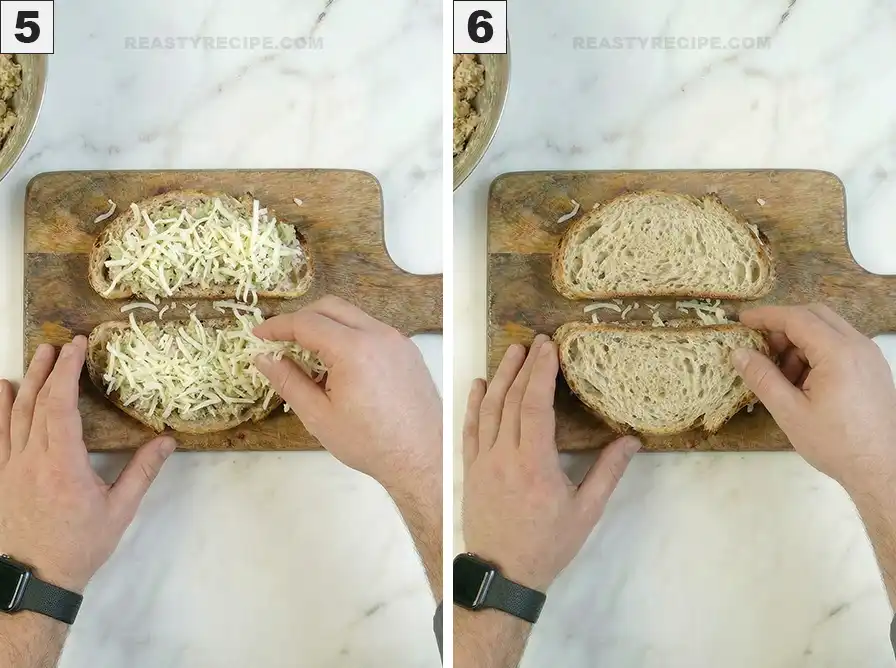 Tuna Pesto Grilled Sandwich instr03